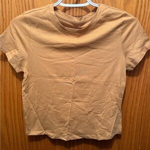 Old Navy Tan Short Sleeve Tee